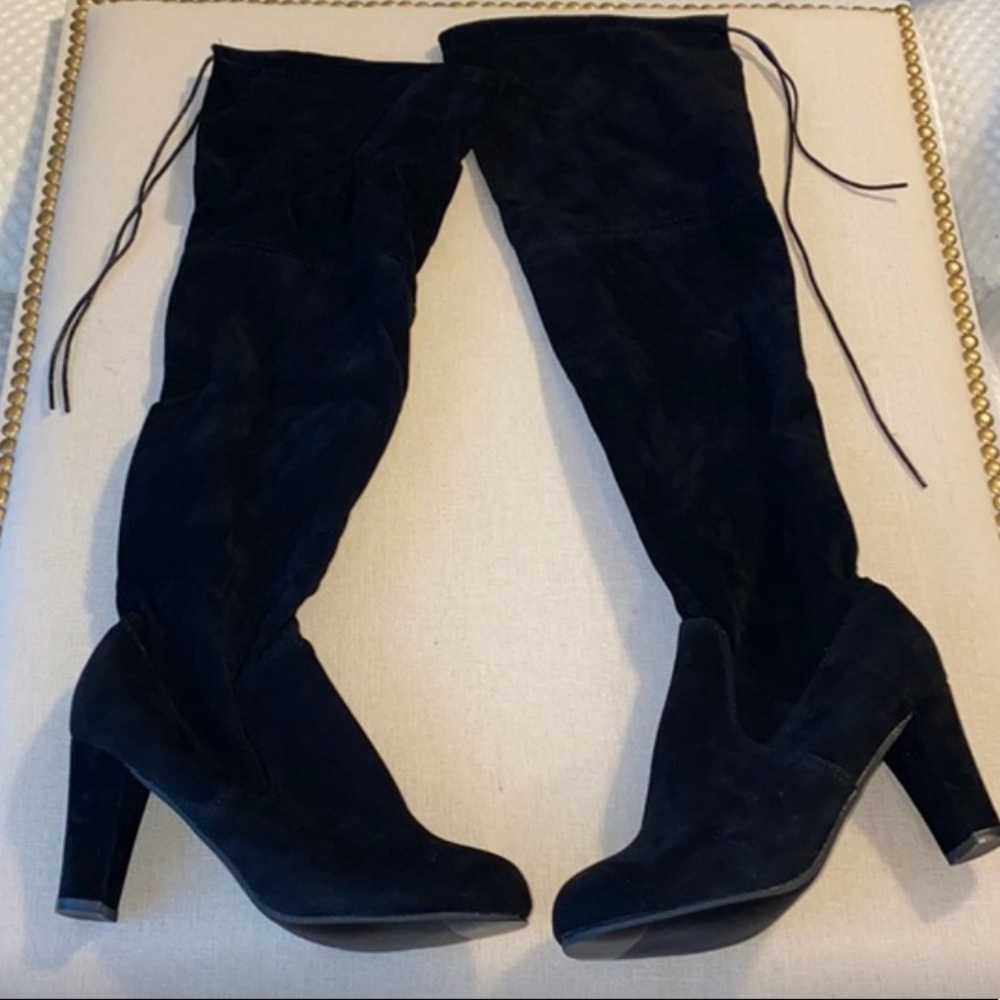 Knee high boots- black size 7.5